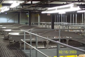 Material Handling Conveyor Curved